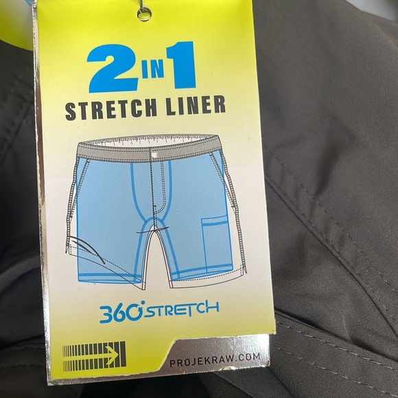 NWT Projek Raw Performance Hybrid Land and Sea Shorts - Picture 9 of 9